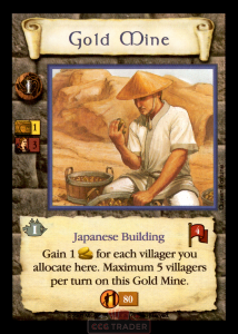 Gold Mine (Japanese) [Nautical] ENG - Age of Empires: Expandable Card Game