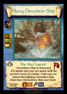 Heavy Demolition Ship [Nautical] ENG - Age of Empires: Expandable Card Game