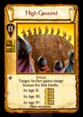 High Ground [Limited] ENG - Age of Empires: Expandable Card Game