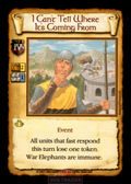 I Can't Tell Where It's Coming om - Rare [Nautical] ENG - Age of Empires: Expandable Card Game
