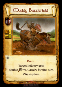 Muddy Battlefield [Limited] ENG - Age of Empires: Expandable Card Game