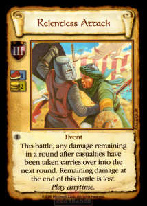 Relentless Attack [Limited] ENG - Age of Empires: Expandable Card Game