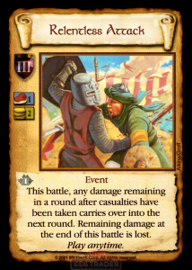 Relentless Attack [Nautical] ENG - Age of Empires: Expandable Card Game