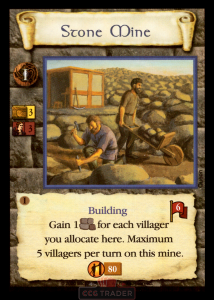 Stone Mine [Limited] ENG - Age of Empires: Expandable Card Game