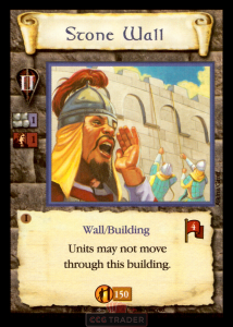 Stone Wall [Limited] ENG - Age of Empires: Expandable Card Game