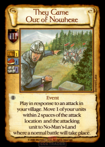 They Came out of Nowhere [Limited] ENG - Age of Empires: Expandable Card Game