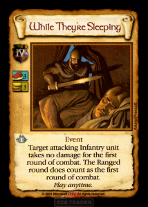While They're Sleeping [Nautical] ENG - Age of Empires: Expandable Card Game