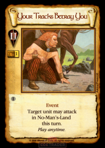 Your Tracks Betray You [Limited] ENG - Age of Empires: Expandable Card Game
