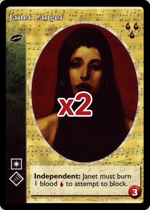 Janet Langer [HttB set] - VTES CCG
