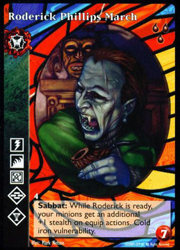Roderick Phillips March [HttB set] - VTES CCG