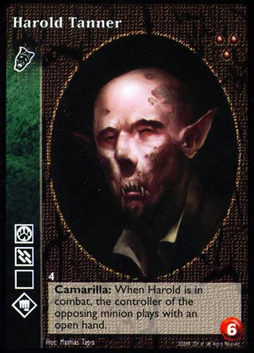 Harold Tanner [HttB set] - VTES CCG