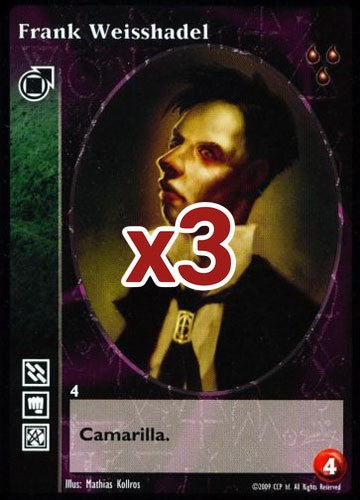 Frank Weisshadel [HttB set] - VTES CCG