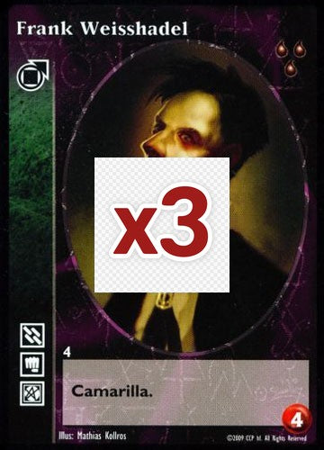 Frank Weisshadel [HttB set] - VTES CCG