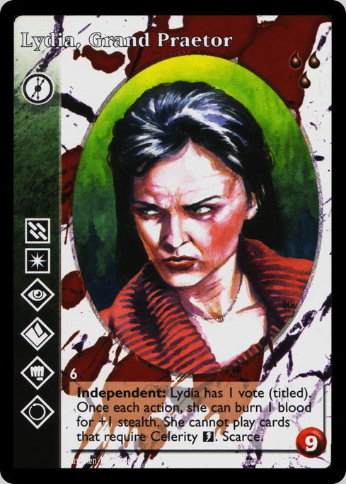 Lydia, Grand Praetor [HttB set] - VTES CCG