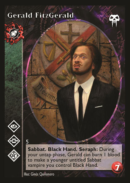Gerald FitzGerald [DM set] - VTES CCG