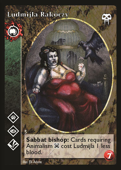 Ludmijla Rakoczy [DM set] - VTES CCG