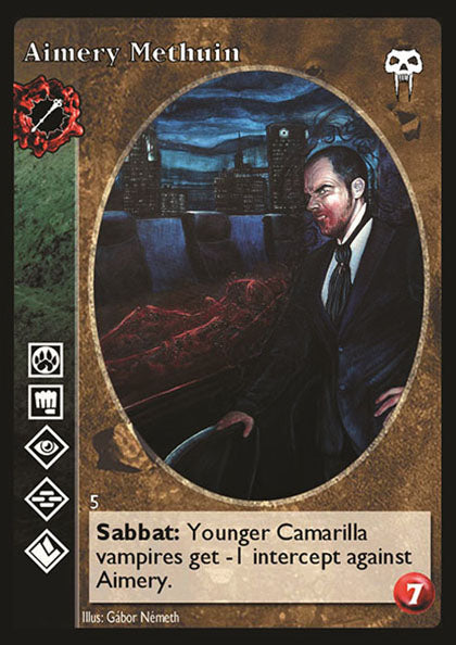 Aimery Methuin [DM set] - VTES CCG