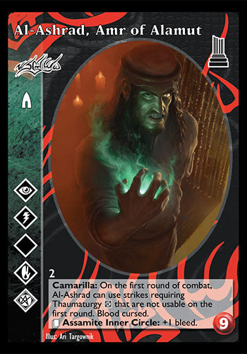 Al-Ashrad, Amr of Alamut [TU set] - VTES CCG