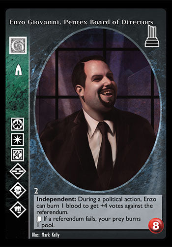 Enzo Giovanni, Pentex Board of Directors [TU set] - VTES CCG