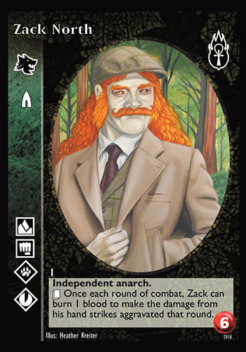 Zack North [AU set] - VTES CCG