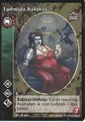 Ludmijla Rakoczy [Anthology set] - VTES CCG
