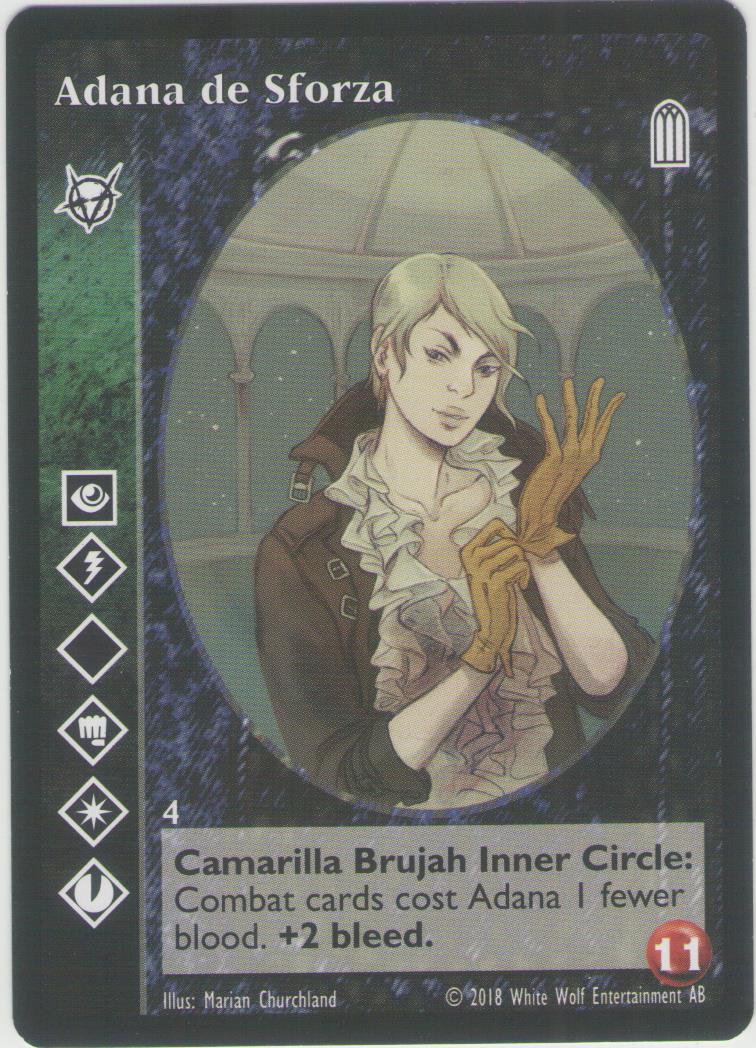 Adana de Sforza [KoT Reprint 1 set] - VTES CCG