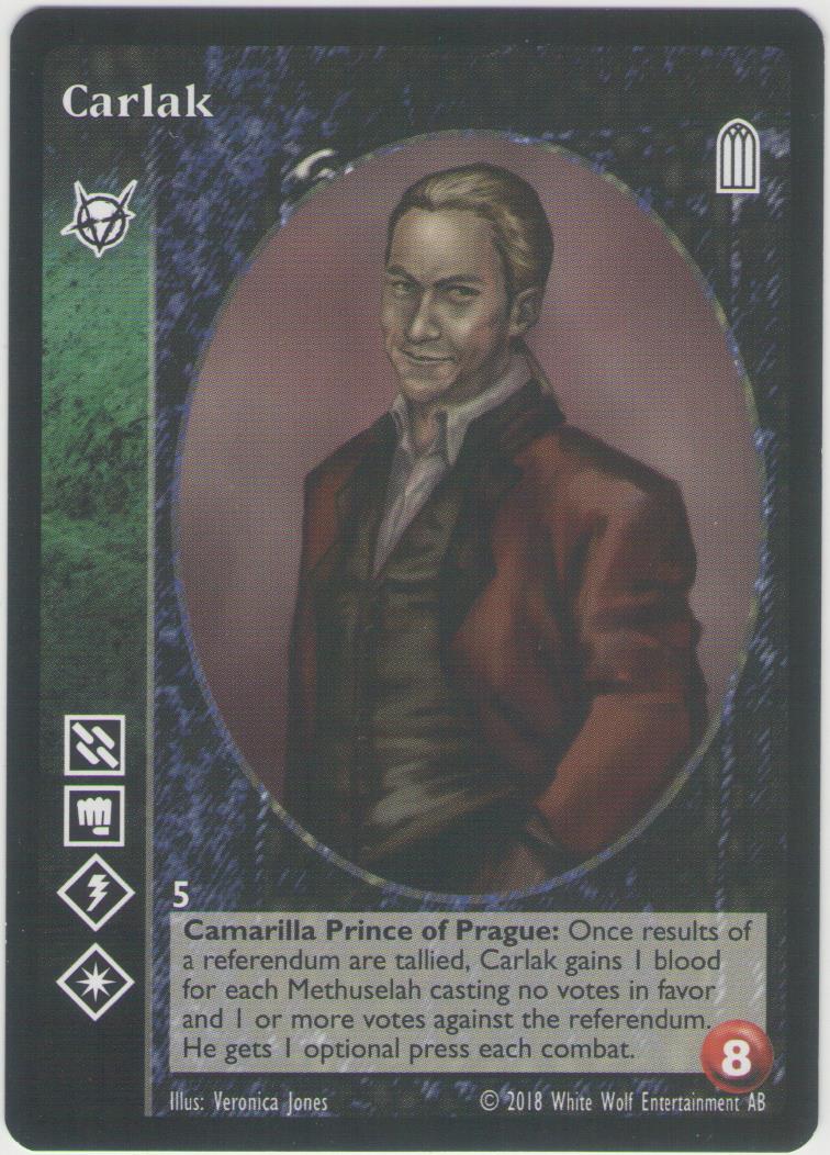 Carlak [KoT Reprint 1 set] - VTES CCG