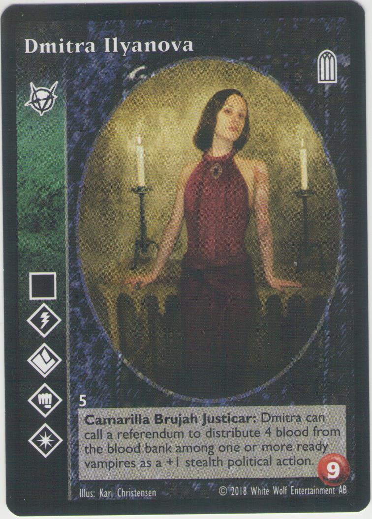 Dmitra Ilyanova [KoT Reprint 1 set] - VTES CCG