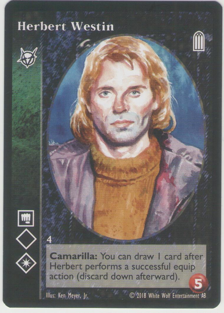 Herbert Westin [KoT Reprint 1 set] - VTES CCG