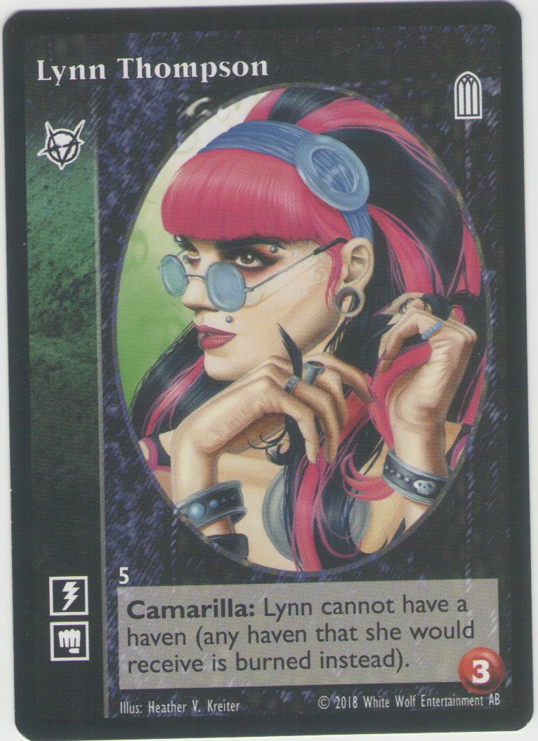 Lynn Thompson [KoT Reprint 1 set] - VTES CCG