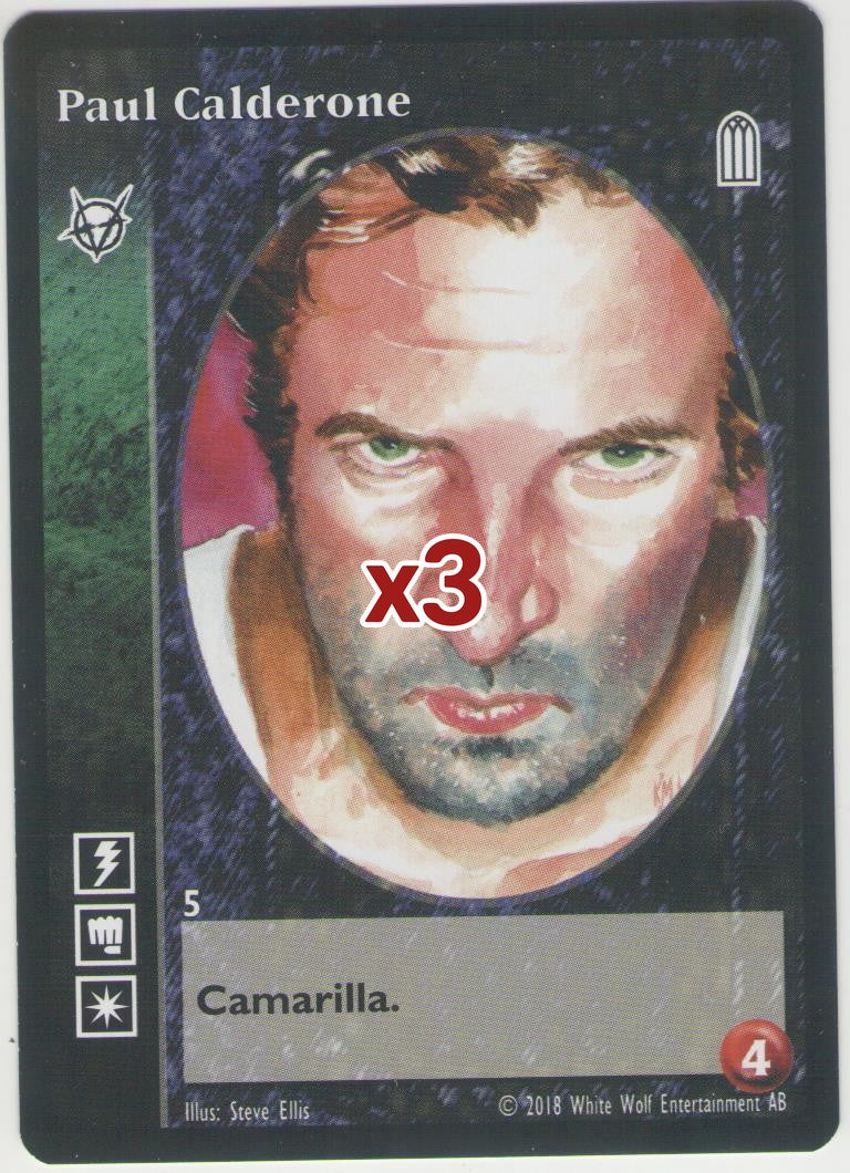 Paul Calderone [KoT Reprint 1 set] - VTES CCG