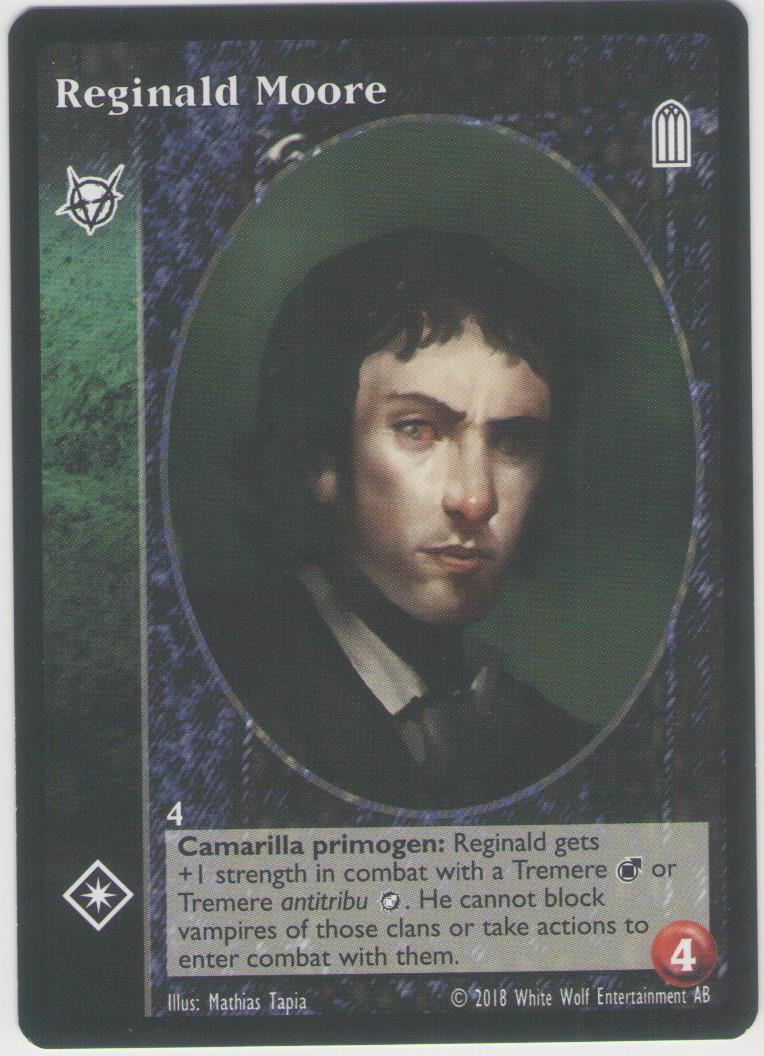 Reginald Moore [KoT Reprint 1 set] - VTES CCG
