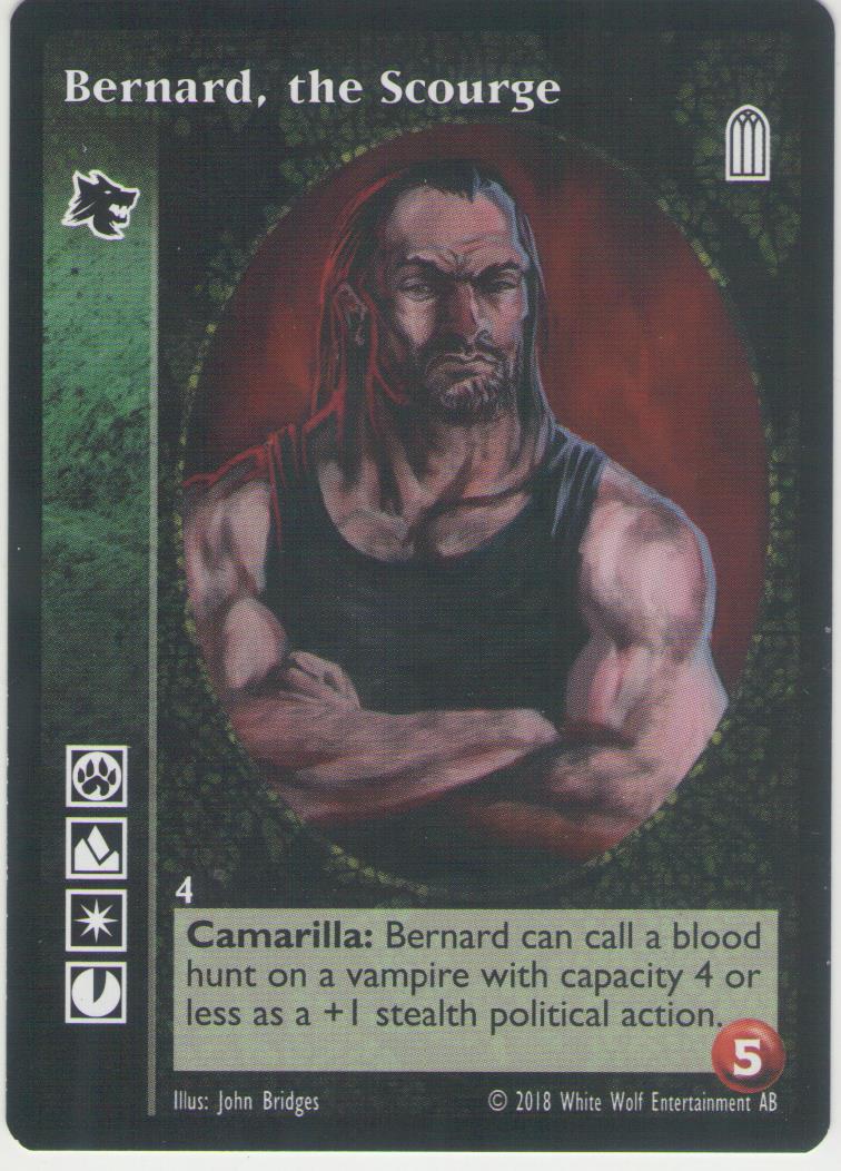 Bernard, the Scourge [KoT Reprint 1 set] - VTES CCG