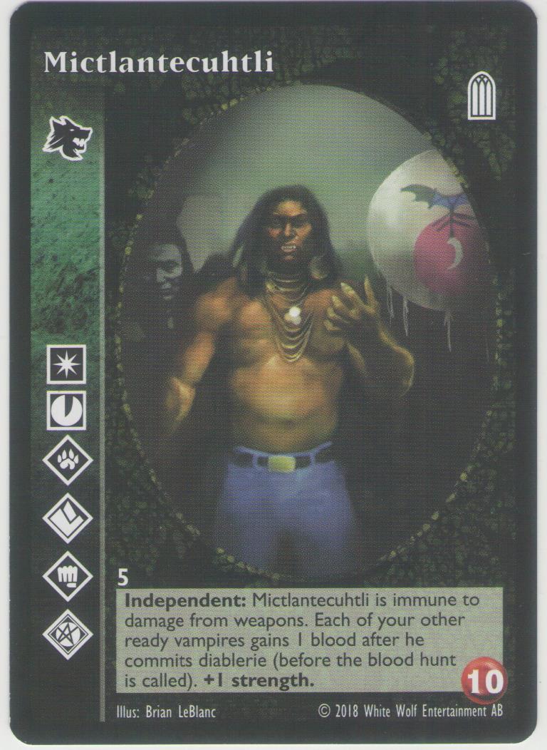 Mictlantecuhtli [KoT Reprint 1 set] - VTES CCG