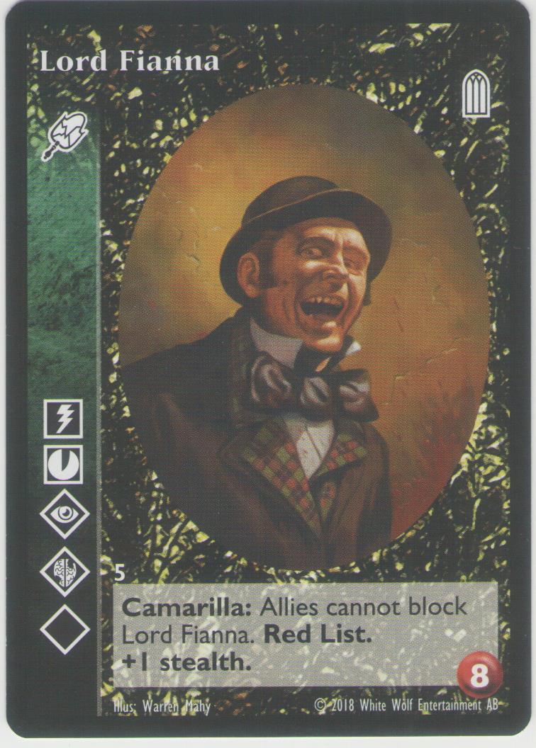 Lord Fianna [KoT Reprint 1 set] - VTES CCG