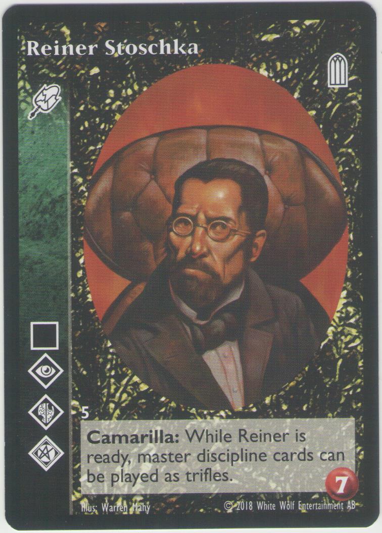 Reiner Stoschka [KoT Reprint 1 set] - VTES CCG