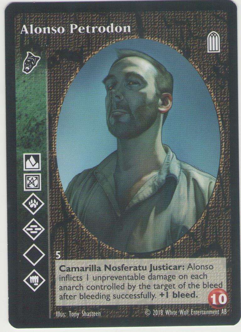 Alonso Petrodon [KoT Reprint 1 set] - VTES CCG