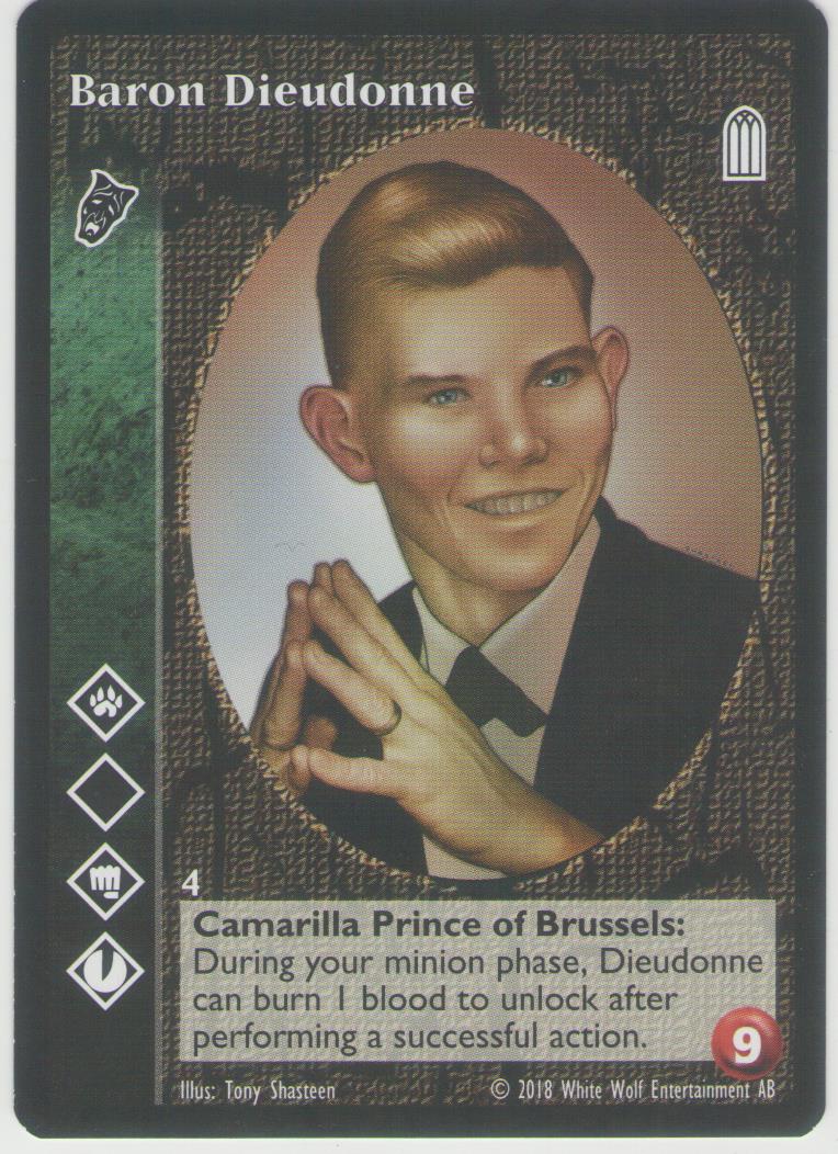 Baron Dieudonne [KoT Reprint 1 set] - VTES CCG