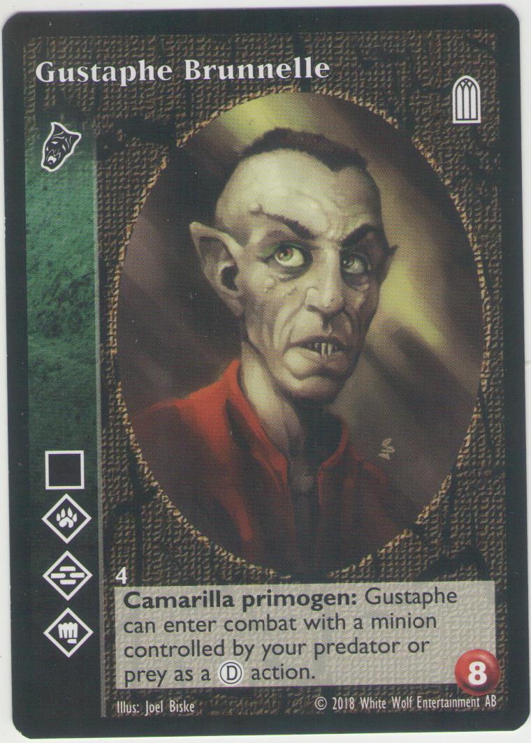 Gustaphe Brunnelle [KoT Reprint 1 set] - VTES CCG