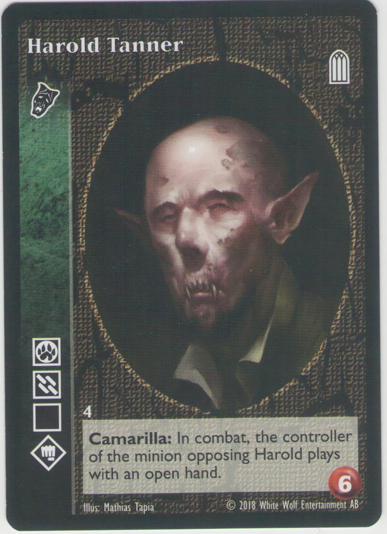Harold Tanner [KoT Reprint 1 set] - VTES CCG