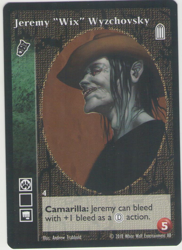Jeremy "Wix" Wyzchovsky [KoT Reprint 1 set] - VTES CCG