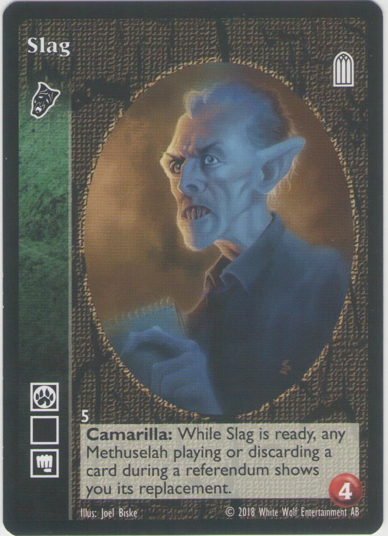 Slag [KoT Reprint 1 set] - VTES CCG