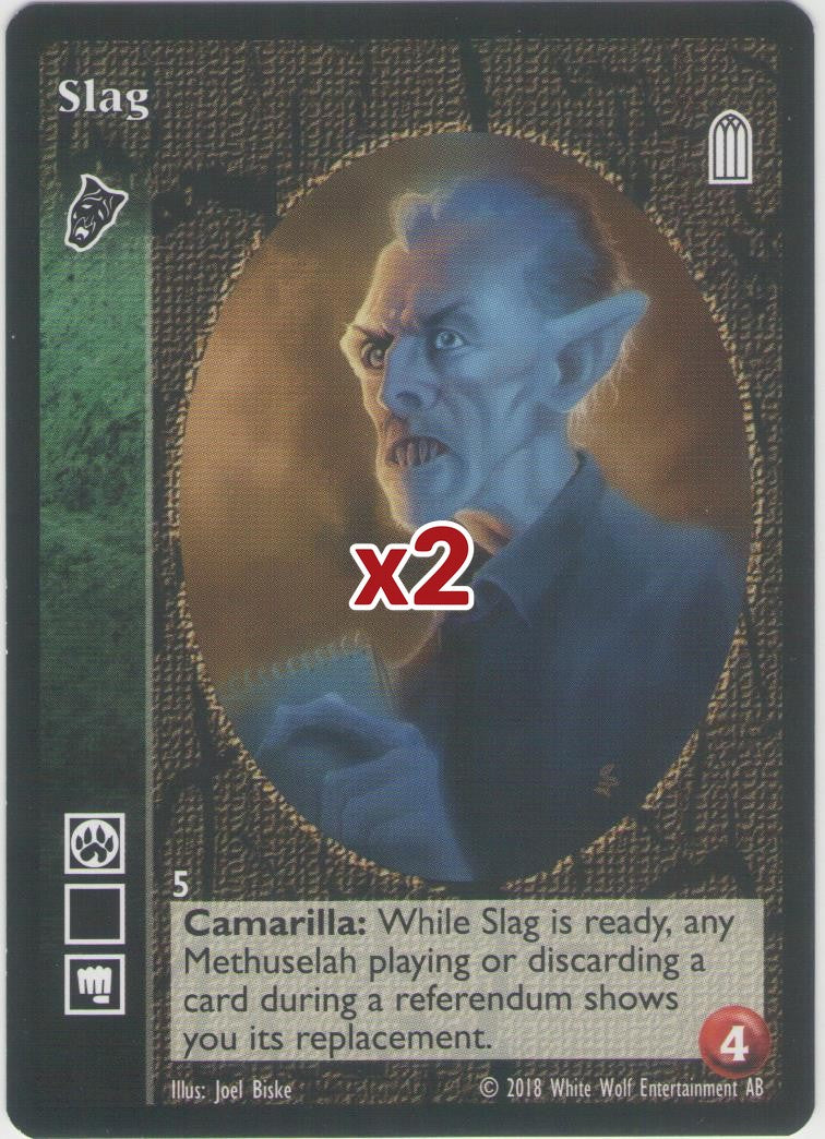 Slag [KoT Reprint 1 set] - VTES CCG