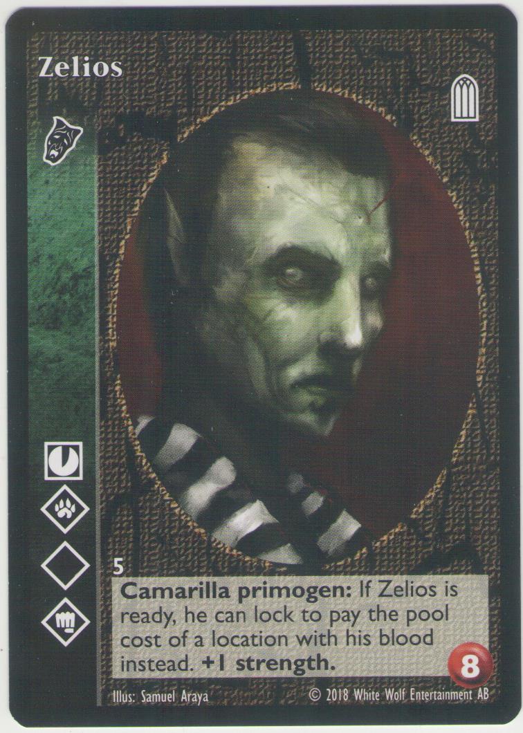 Zelios [KoT Reprint 1 set] - VTES CCG