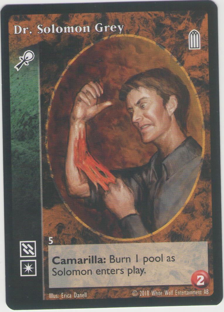 Dr. Solomon Grey [KoT Reprint 2 set] - VTES CCG