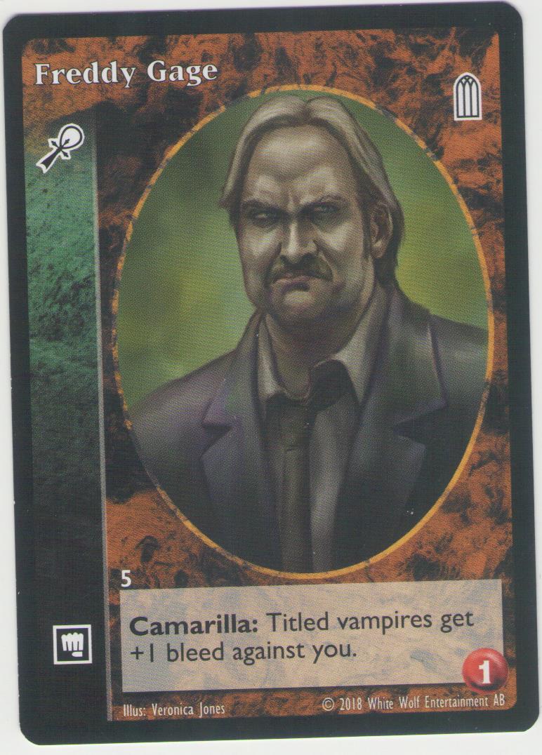 Freddy Gage [KoT Reprint 2 set] - VTES CCG