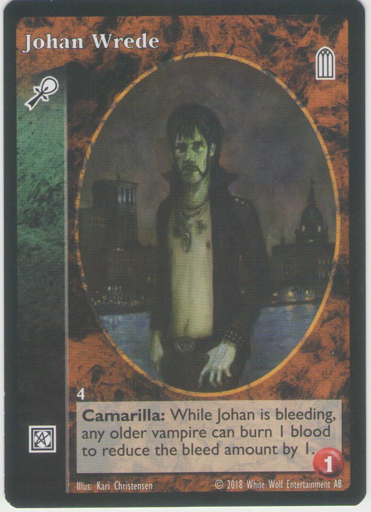 Johan Wrede [KoT Reprint 2 set] - VTES CCG