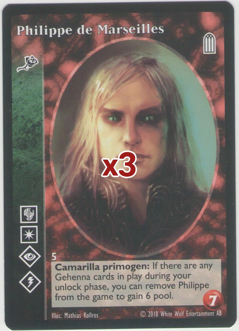 Philippe de Marseilles [KoT Reprint 2 set] - VTES CCG