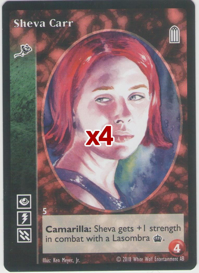 Sheva Carr [KoT Reprint 2 set] - VTES CCG