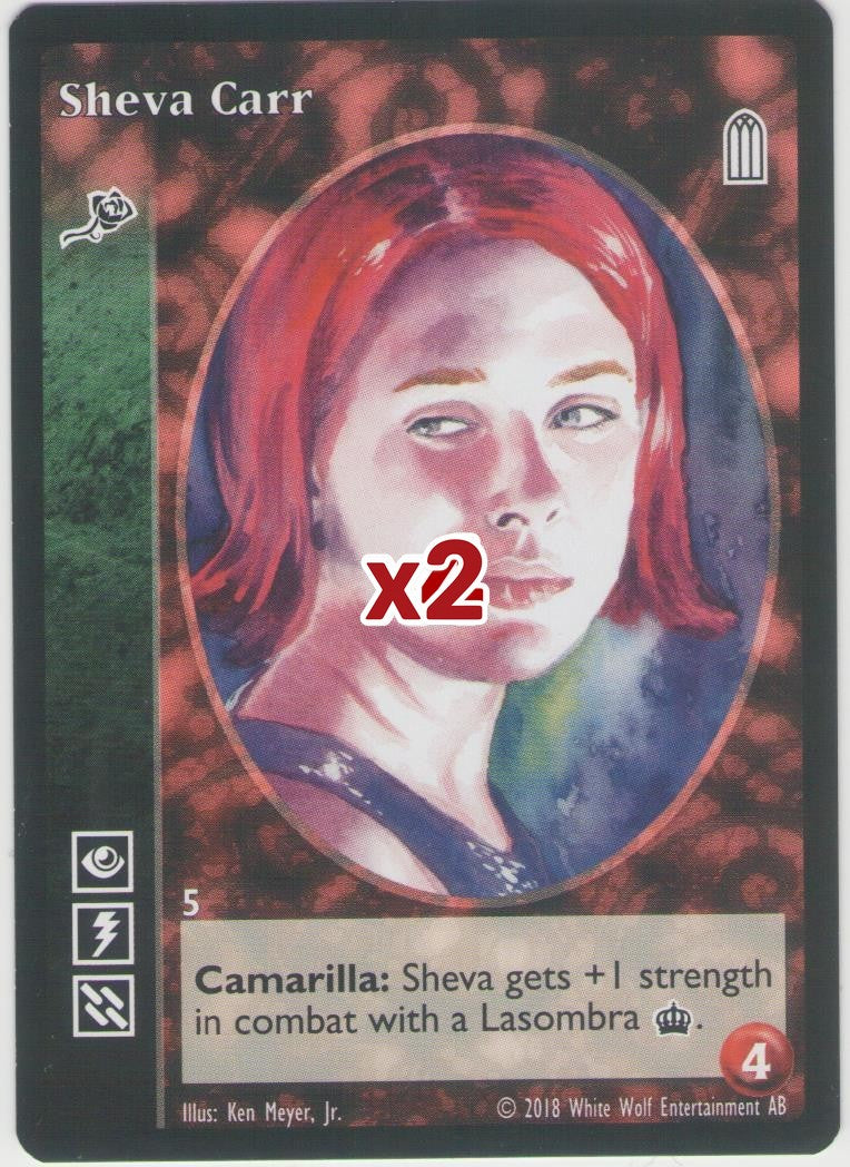 Sheva Carr [KoT Reprint 2 set] - VTES CCG